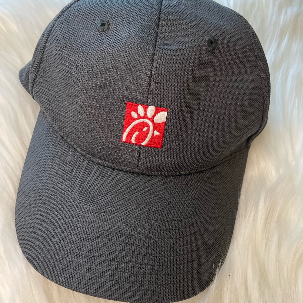 Grey Chick-fil-A Hat